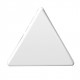 Magnet Dreieck, weiß